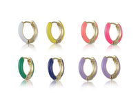 Claire pack of 8 Huggie Earring