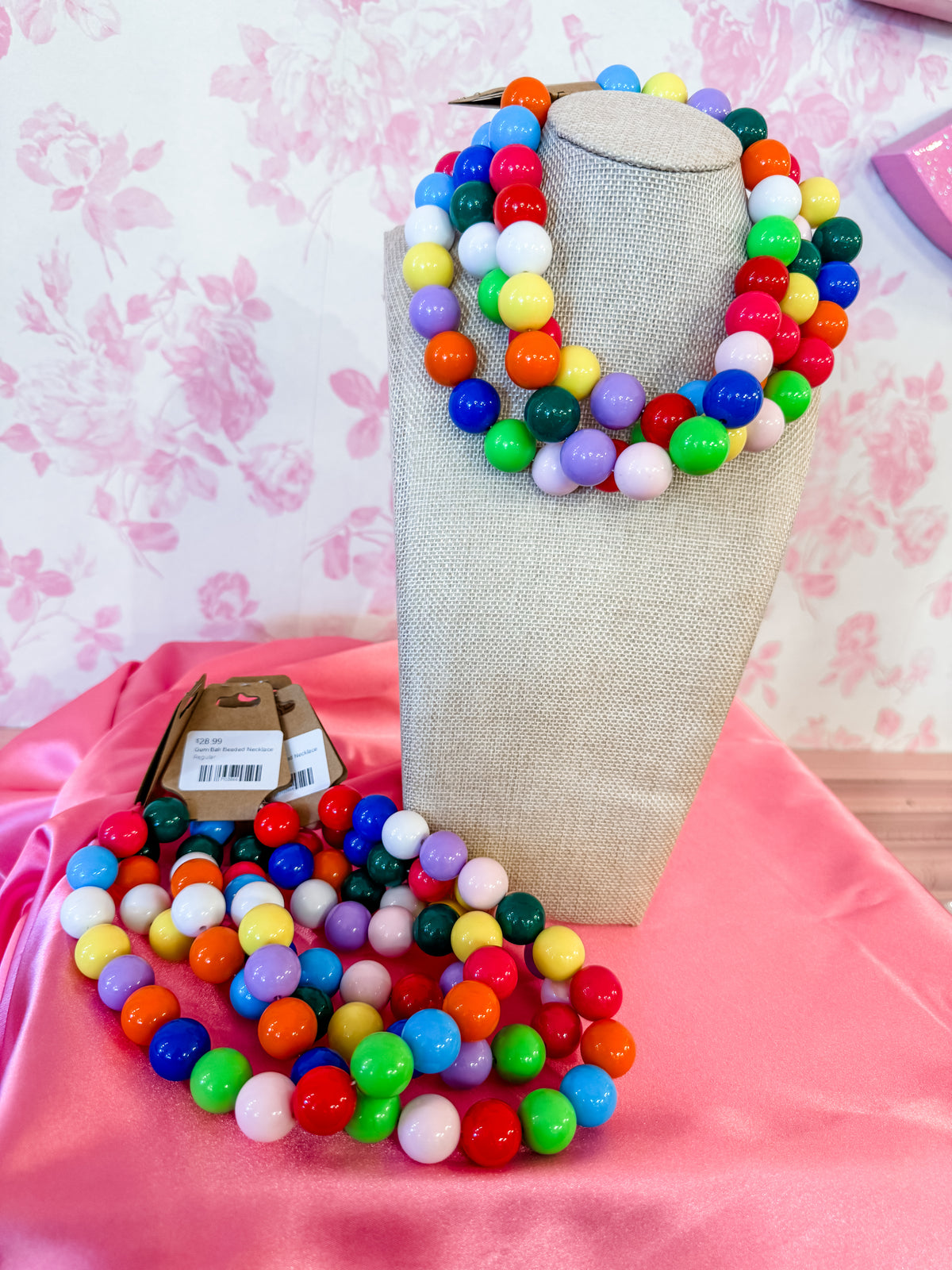 Gum ball necklace