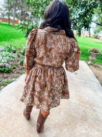 Fall Stitched Dress