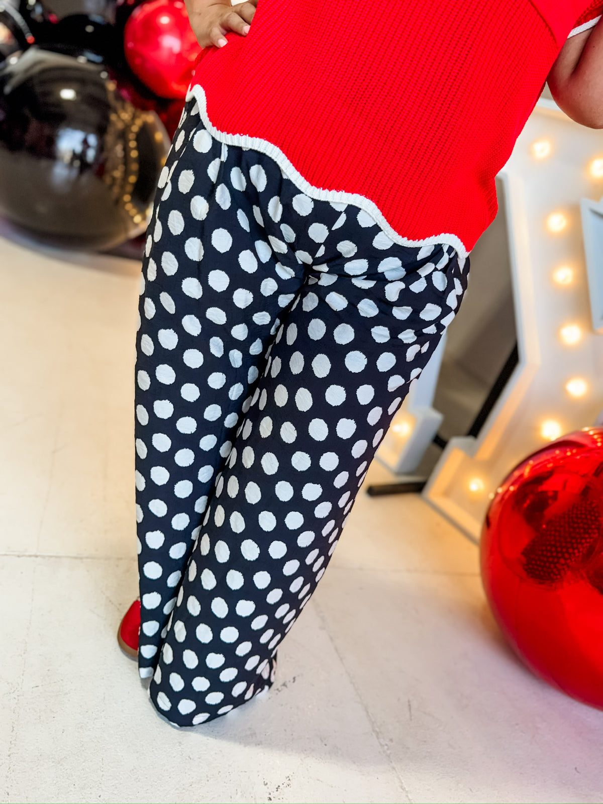 Playful Polka Dot Pants