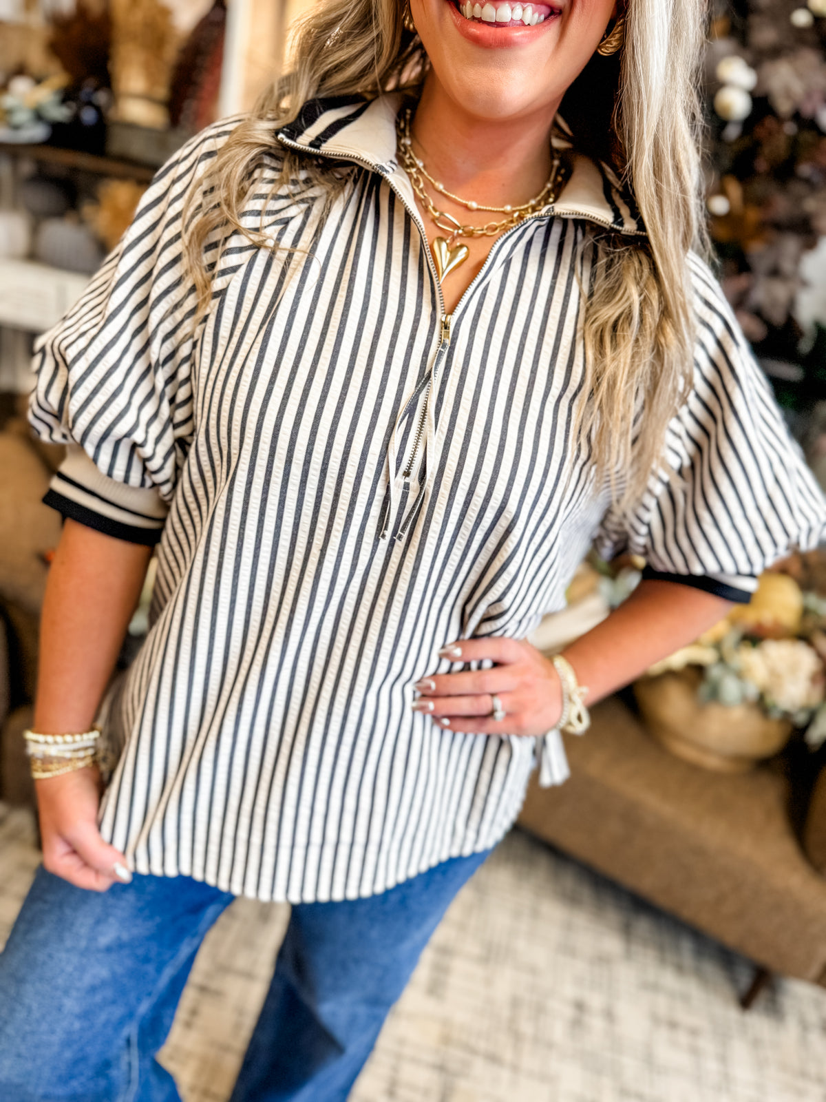 Chic Zip Top