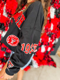 Texas Tech Black Sweater