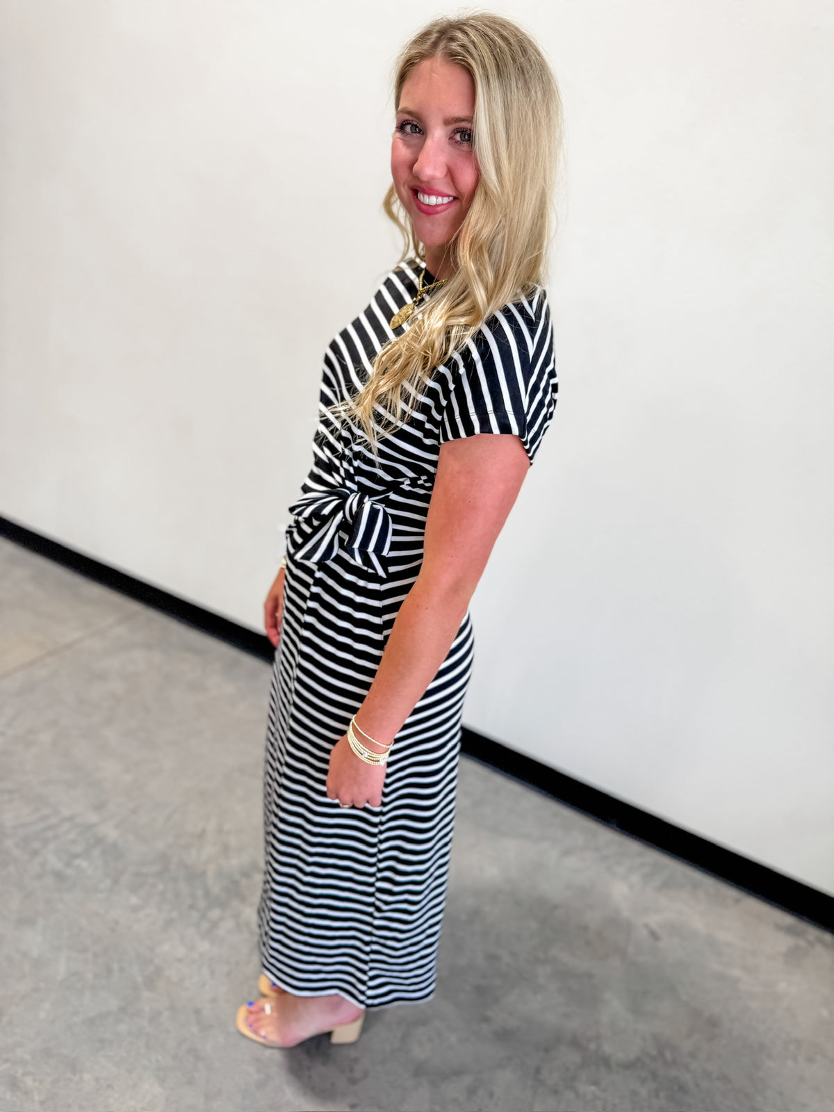 Go To Stripe Dress