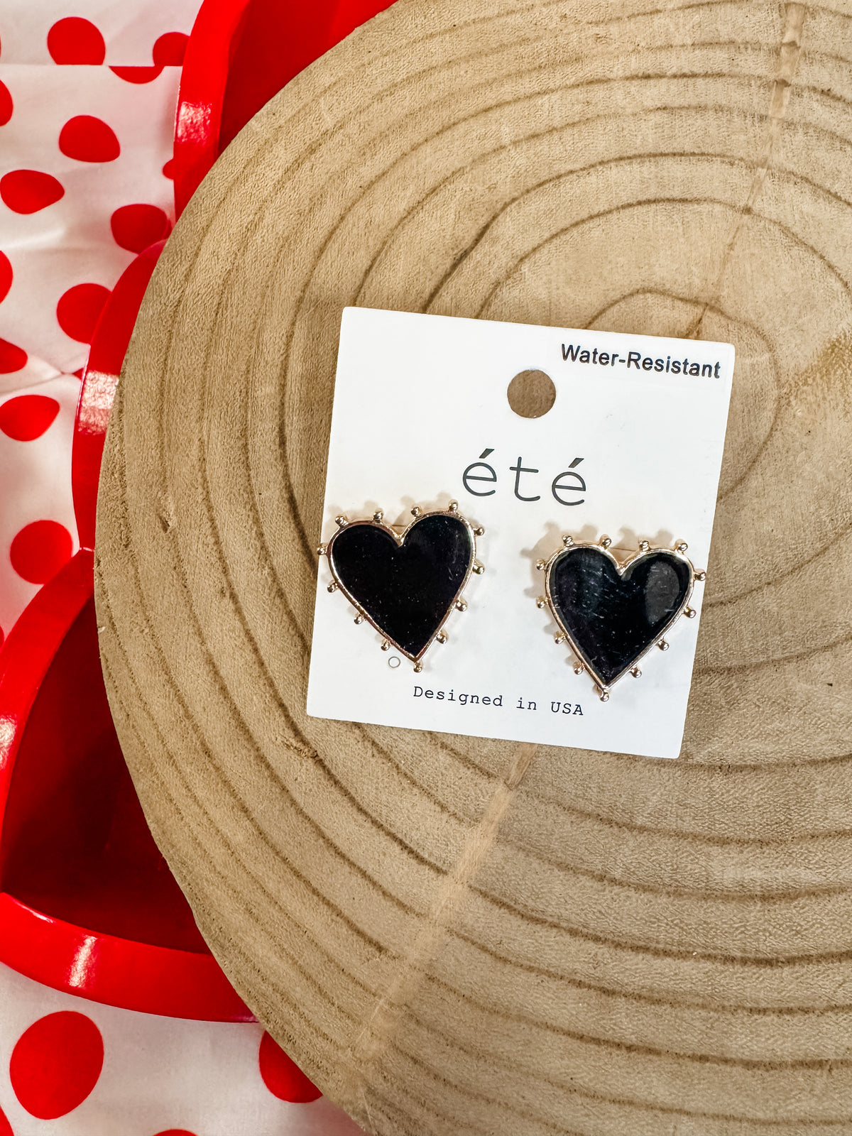 Chelsey Heart Studs