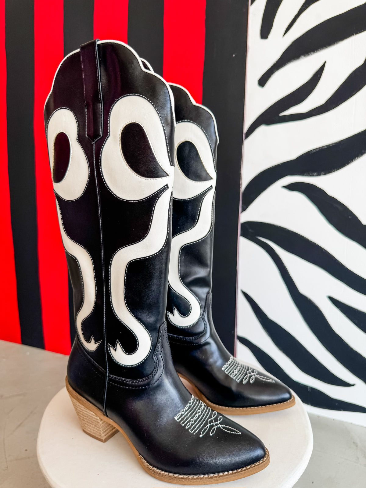 Ruby Black Boots