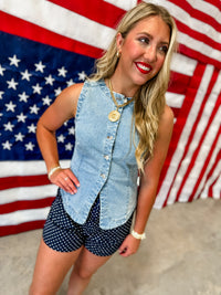 Kacey Denim Vest