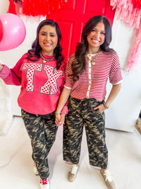 Leopard Lining Love Sweatshirt