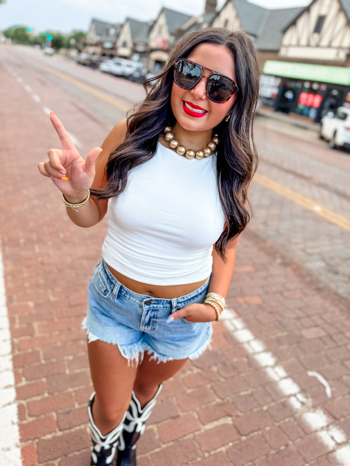 University Girl Top- 3 colors