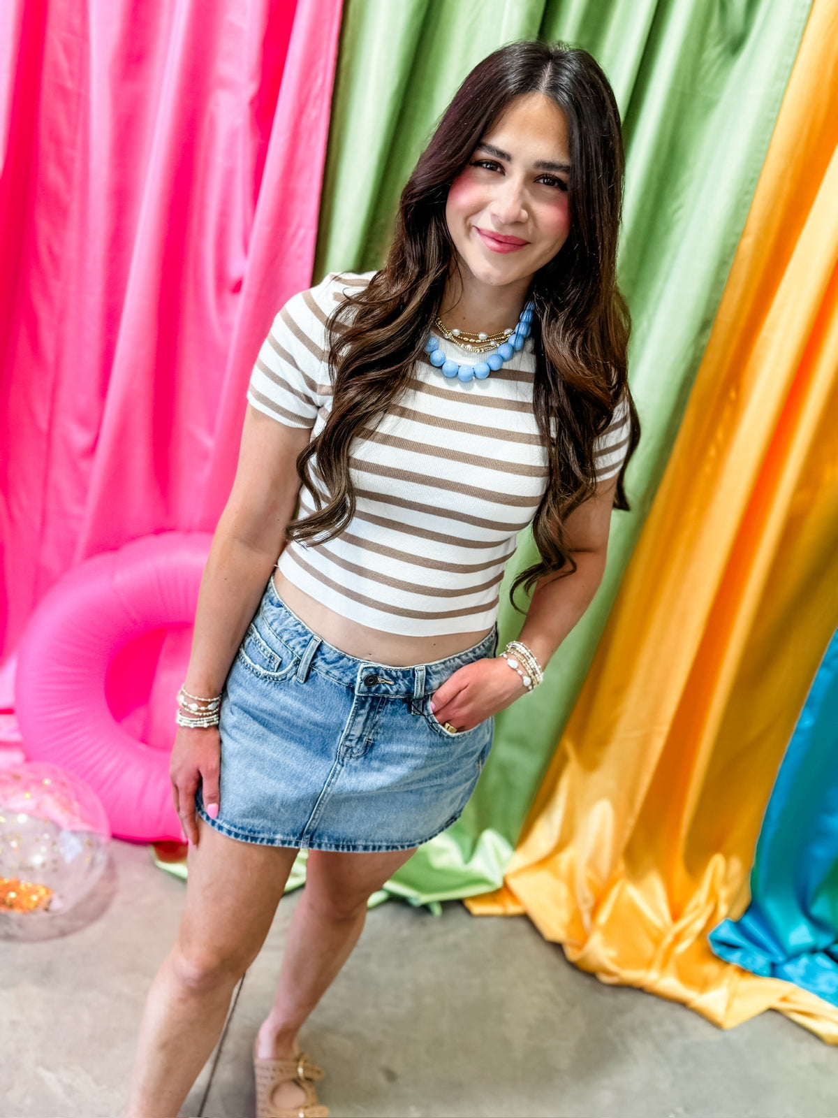 Keila Stripe Top