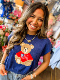 Teddy Flag Top