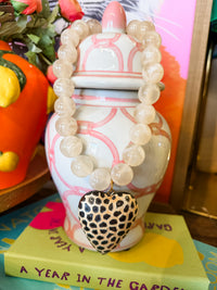 Cheetah Heart Necklace