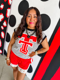 Striped Double T