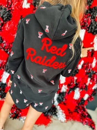 Texas Tech Embroidered Fleece Hoodie