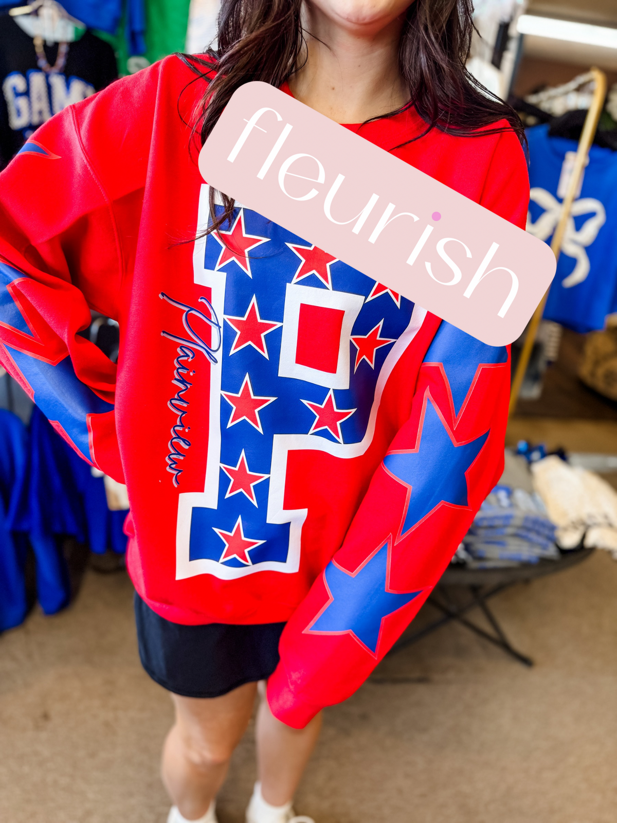 Plainview Bulldogs School Star Sweatshirt PRE-ORDER