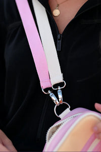 Crossbody Purse - Sunset Gradient (Orange/Pink)