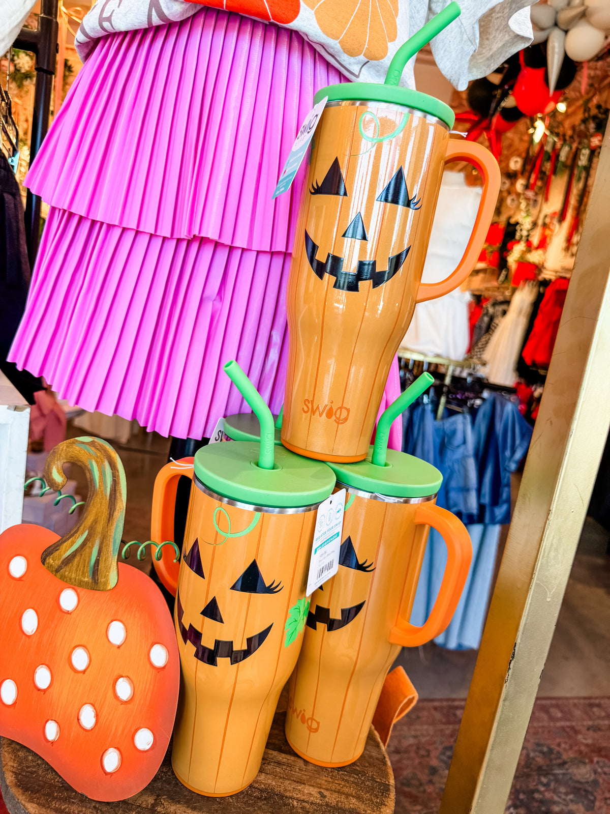 Boo Crew Pumpkin Mega Mug 40oz