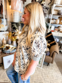 Lily Floral Top