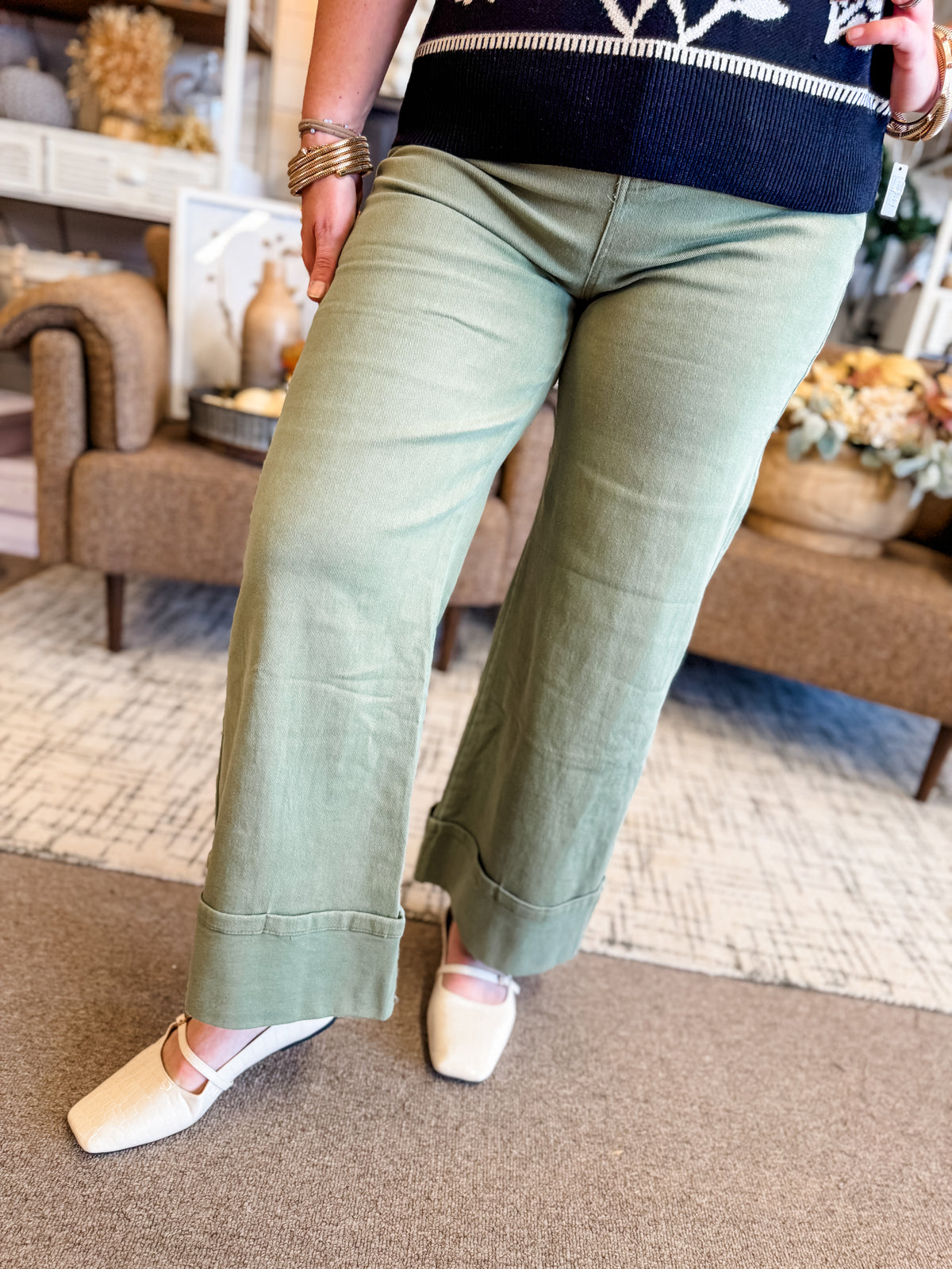 Mia Cuffed Pants