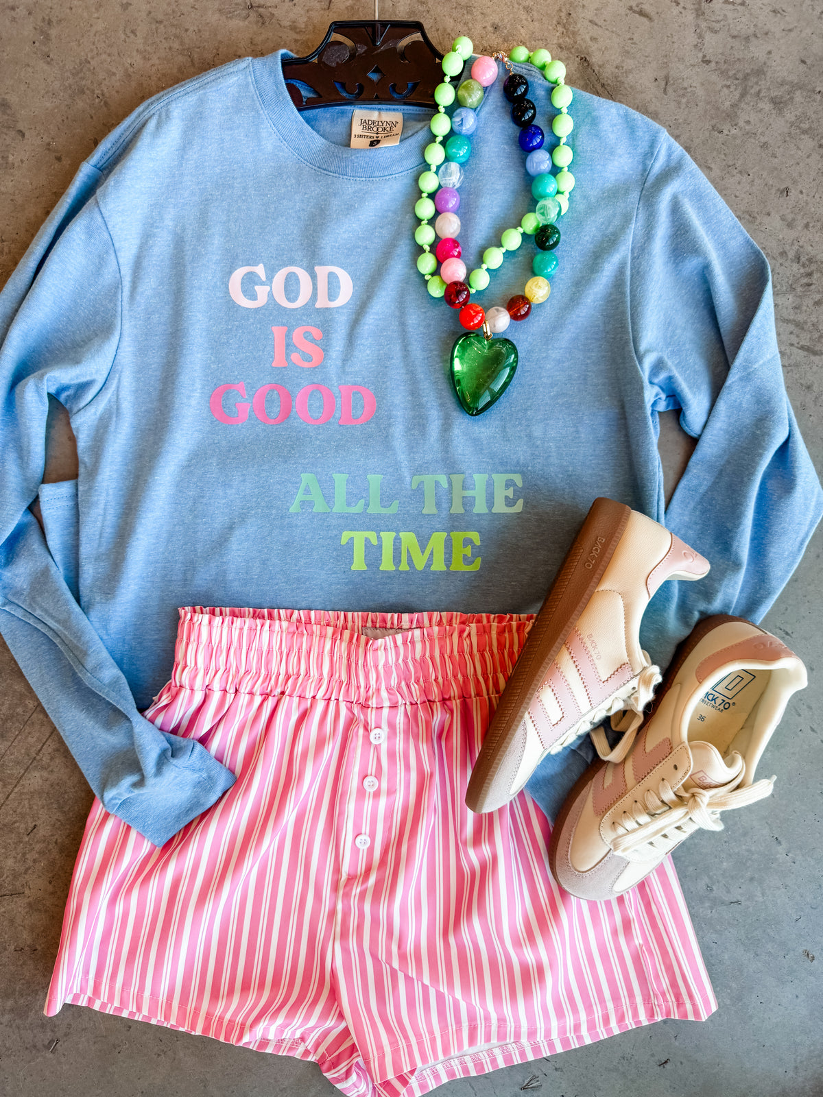 God Is Good Long Sleeve Tee