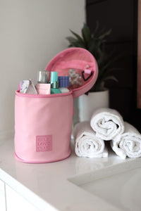 Pink Barrel Bag