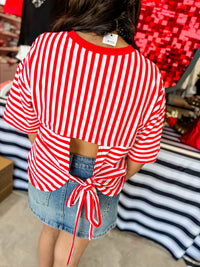 Claire Striped Top