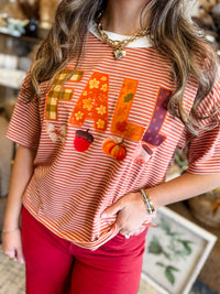 Fall Striped Top