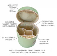 Happy Checkered Barrel Bag