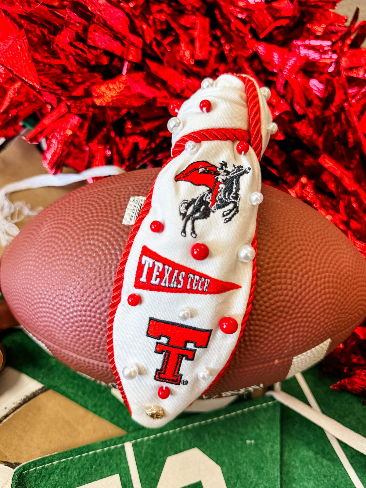 Texas tech college vault rope headband