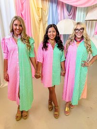 Audrey Gingham Dress