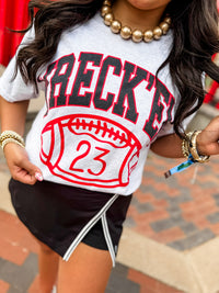Ash Gray Texas Tech Campus Thrifted Tee