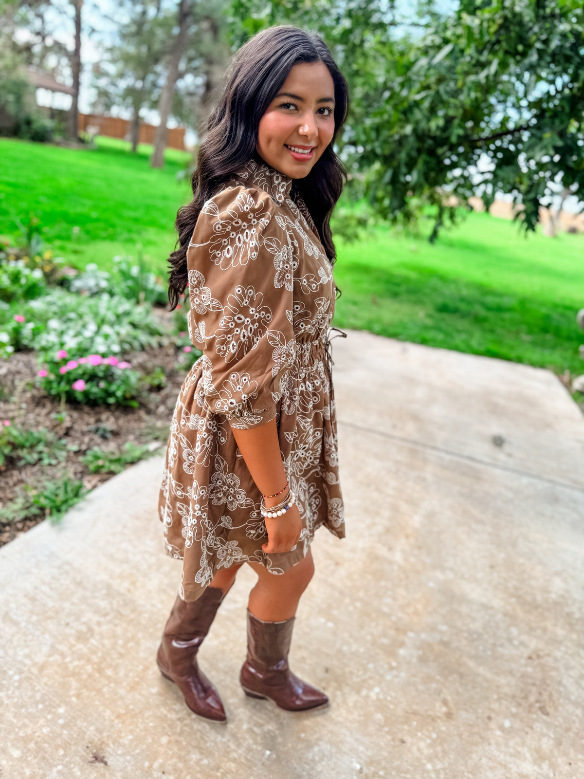 Fall Stitched Dress
