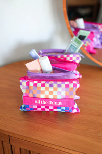 Expandable Organizer - All The Things (Happy Checkered)