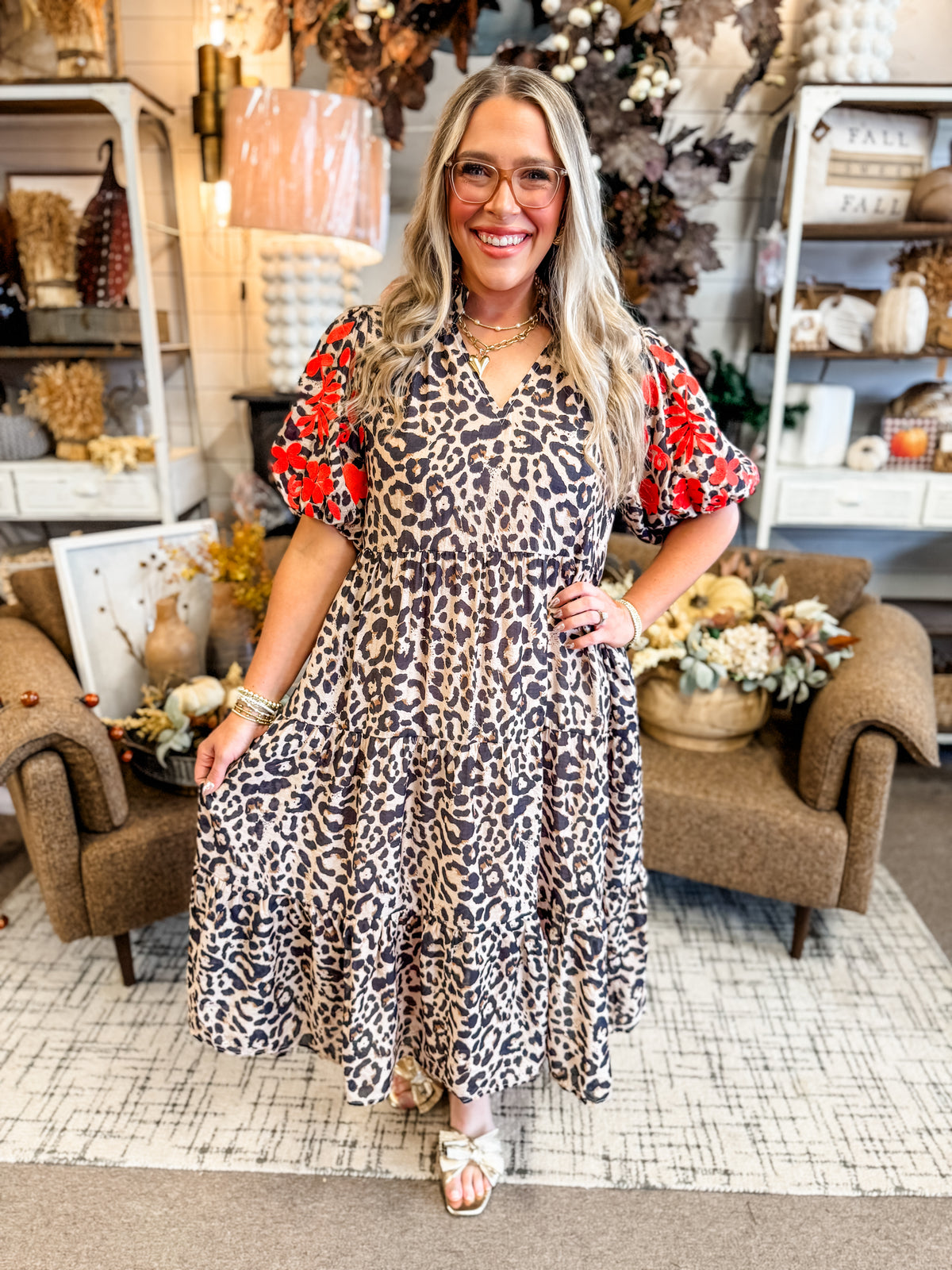 Leopard Goldie Dress