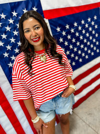 Marie Stripe Top