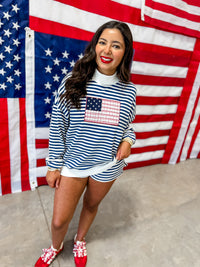 Coquette Flag Sweatshirt