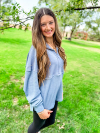 Ready or Not Soft Waffle 1/4 Zip