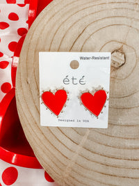 Chelsey Heart Studs