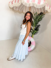 Blue Dahlia Skirt