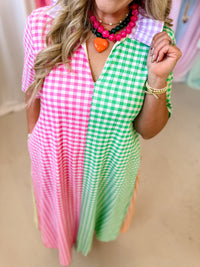 Audrey Gingham Dress