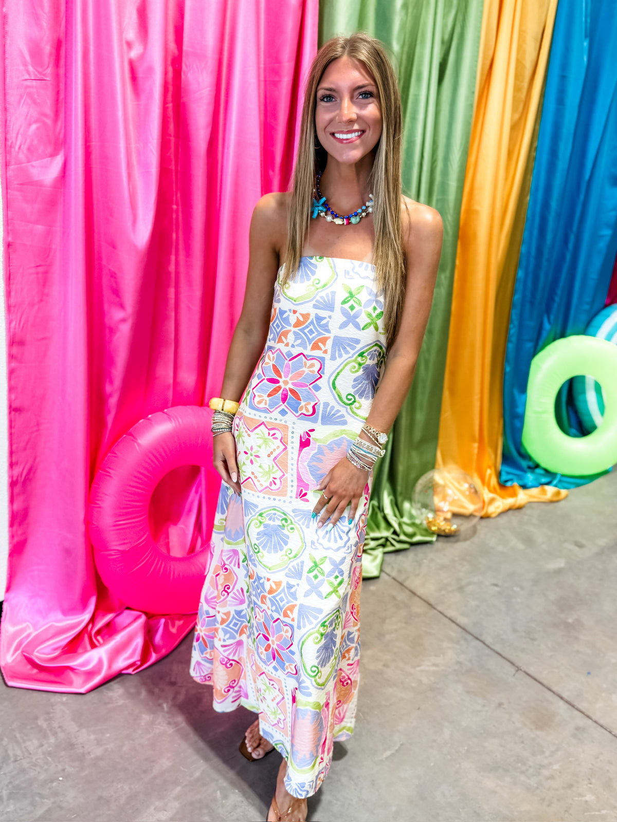 Summer Tile Dress