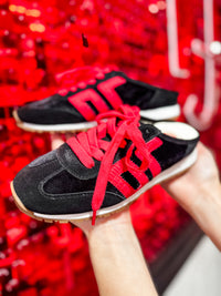 Venice W26 Velvet Black Red