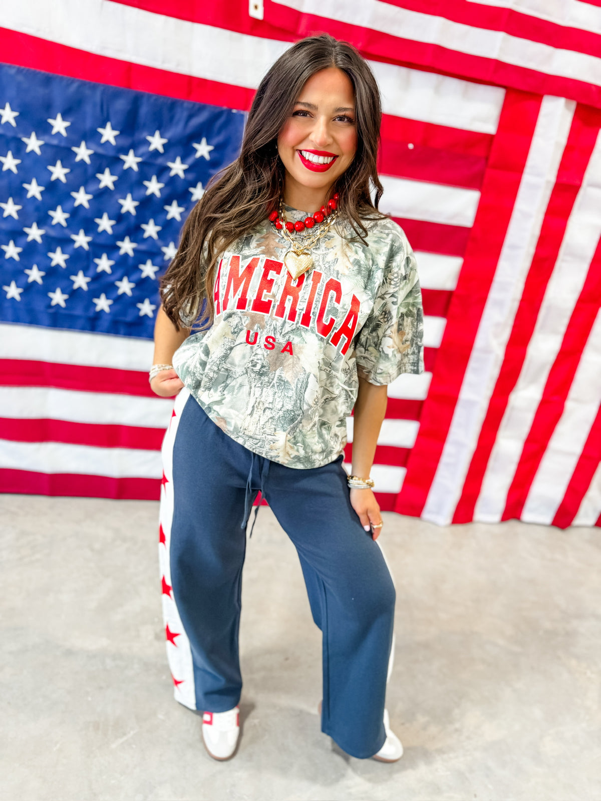 Patriotic Gault Camo Tee
