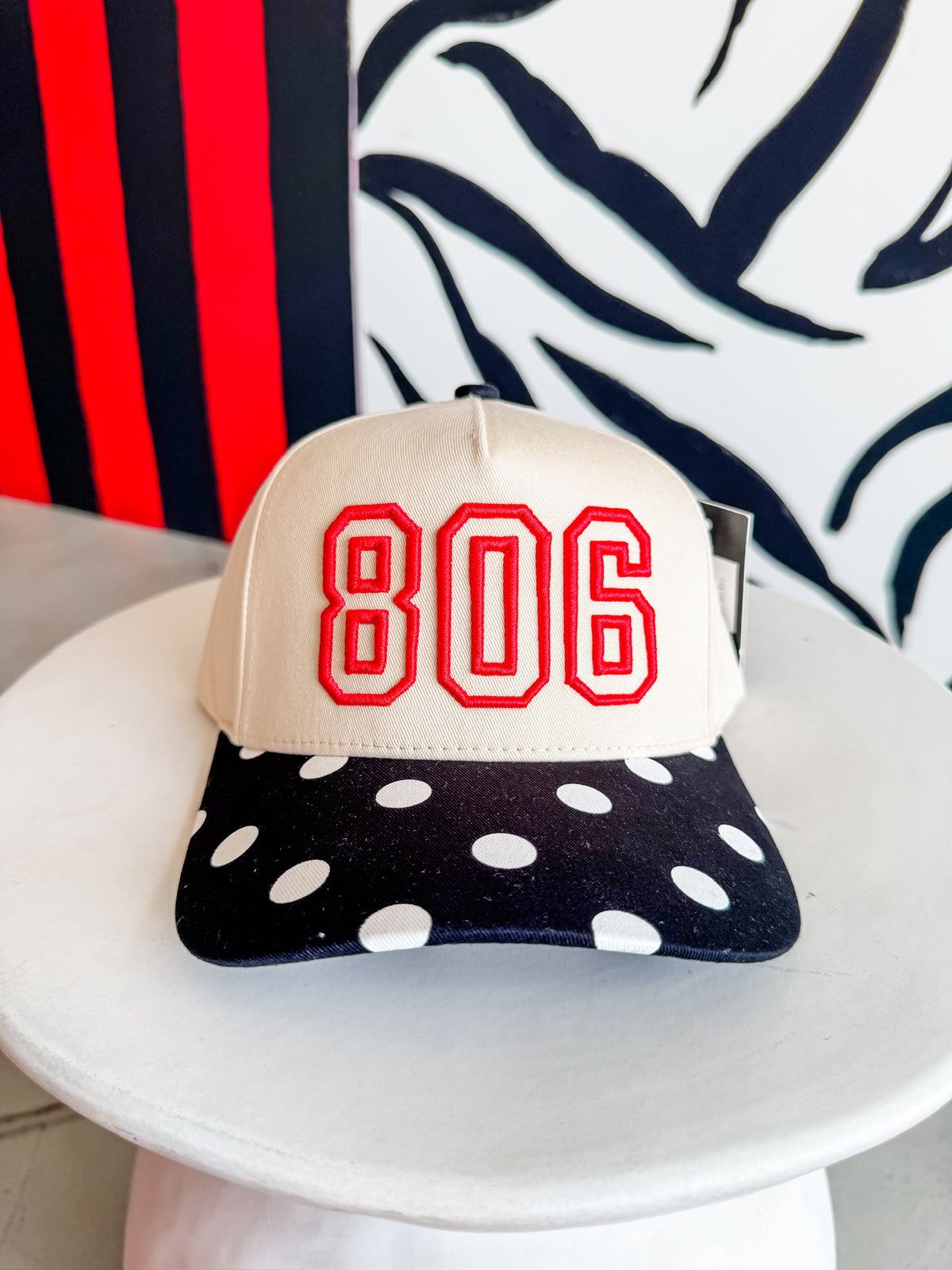 806 Polka Dot Hat