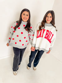 Play Ball 2 Sided Mockneck