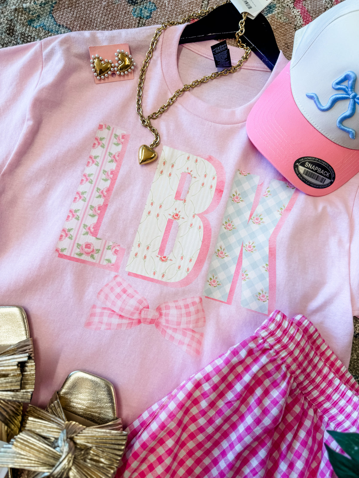 Ditsy LBK Tee