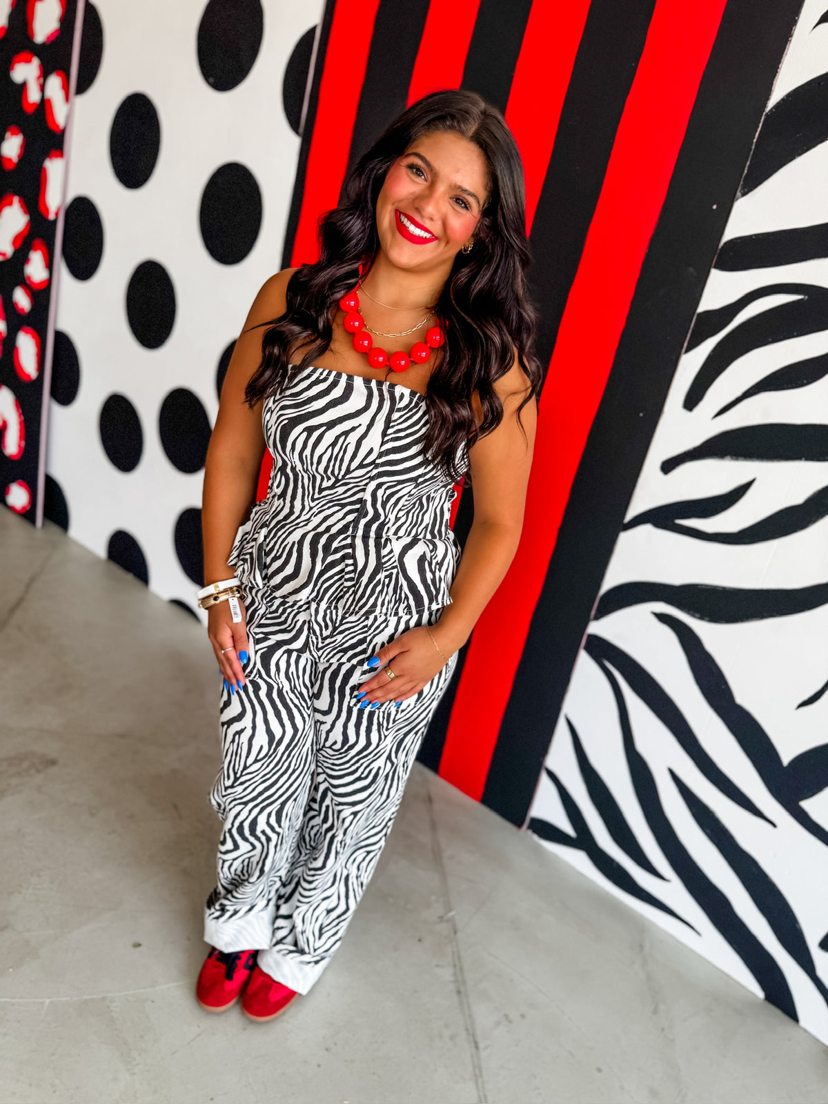 Amara Zebra Top