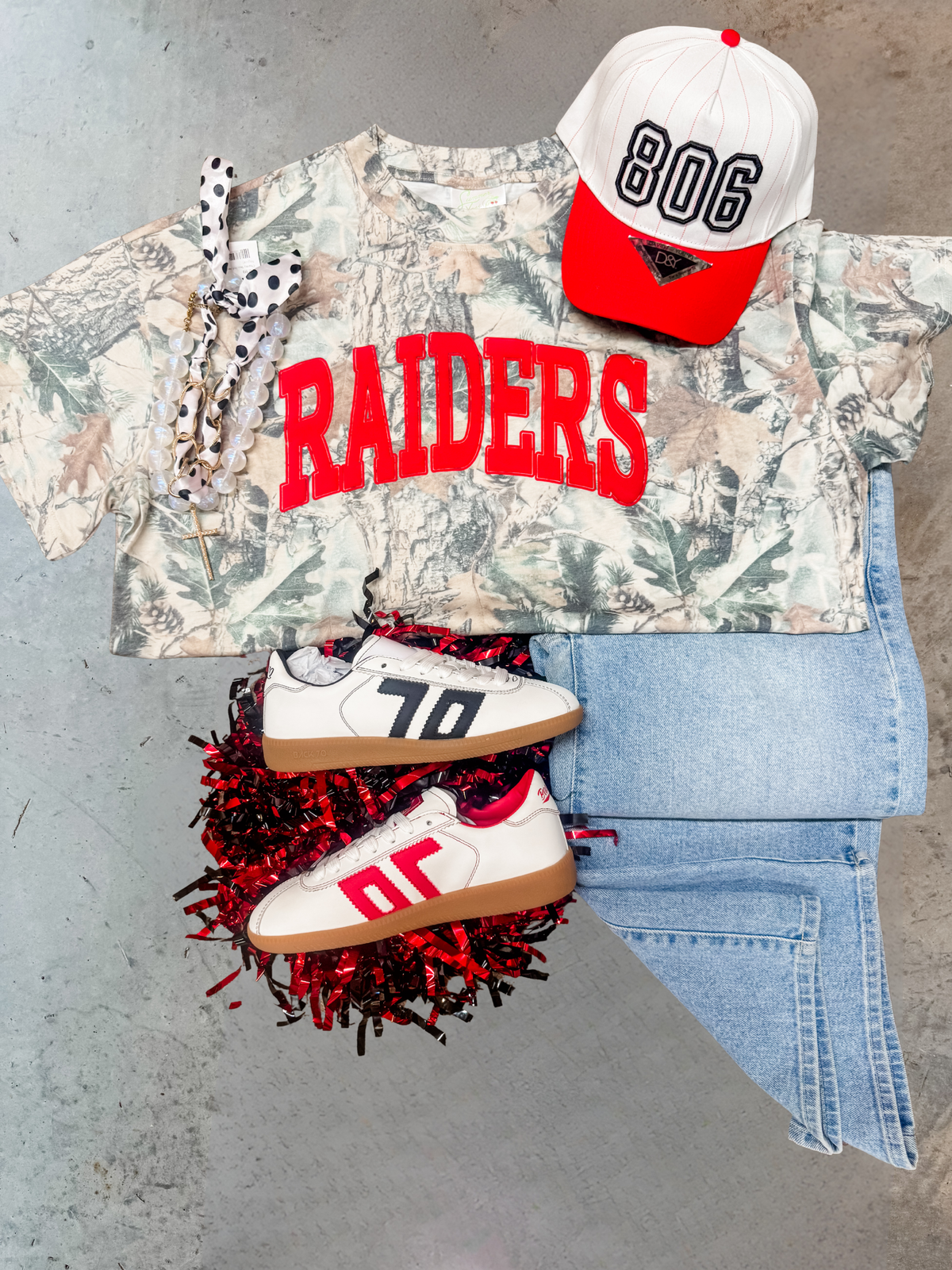 Wild Side Camo Gameday Tee