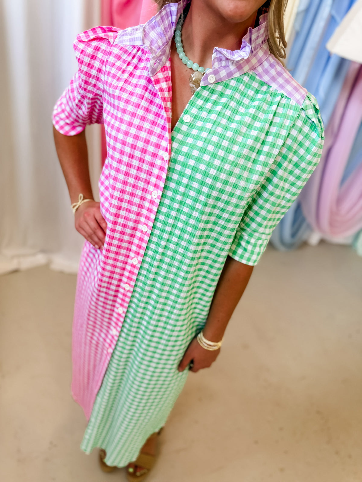 Gingham Sweet Dress