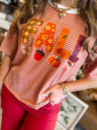 Fall Striped Top