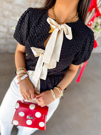 The Dailee Bow Top